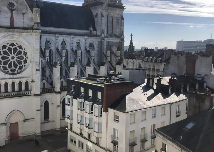 Appt 3 Chambres Hyper Centre Tres Calme Tres Clair Quartier Place Royale, Parking Gratuit
